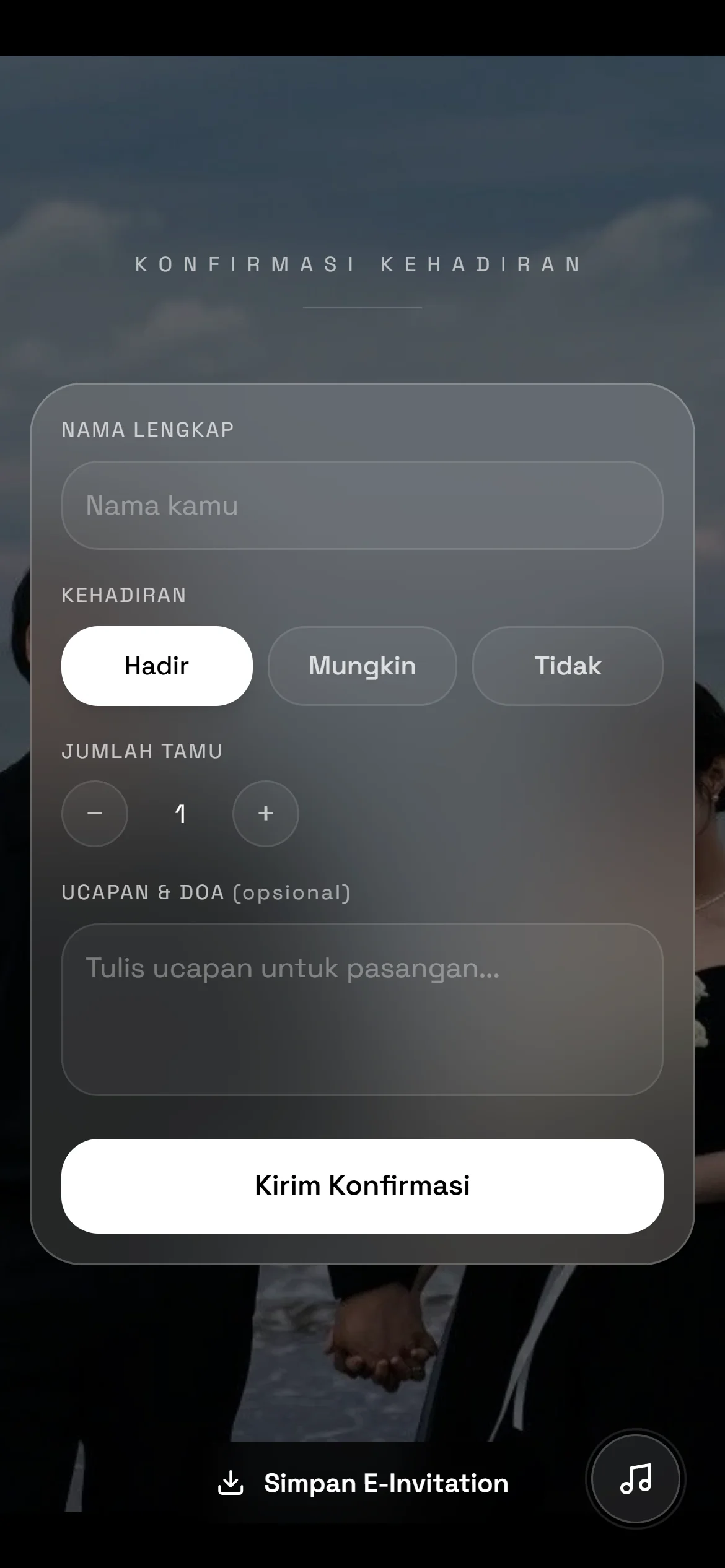 RSVP — Tanpa Telepon Satu per Satu